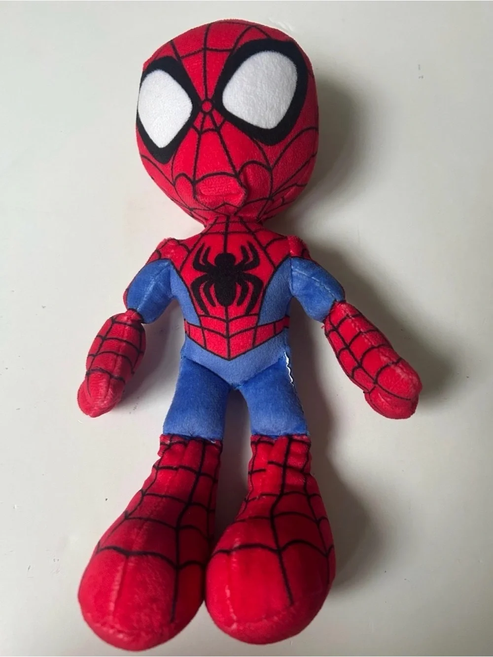 Marvel Spidey And His Amazing Friends - Spidey Plush Stuffed Toy Spider Man 9”